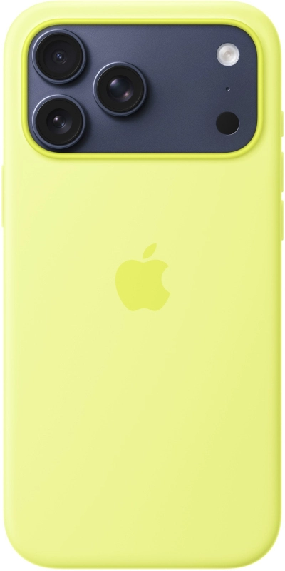 Чехол Apple для iPhone 17 Pro Max Silicone MagSafe, Желтый