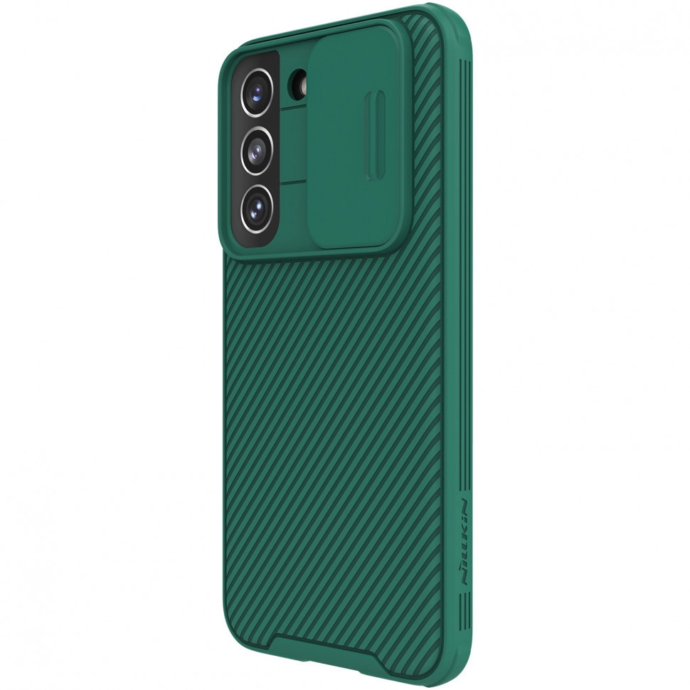 Чехол Nillkin CamShield Pro на Samsung Galaxy A55, Темно-зеленый