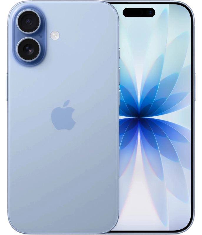 Смартфон Apple iPhone 17 | eSim 256 ГБ (Голубой | Mist Blue)
