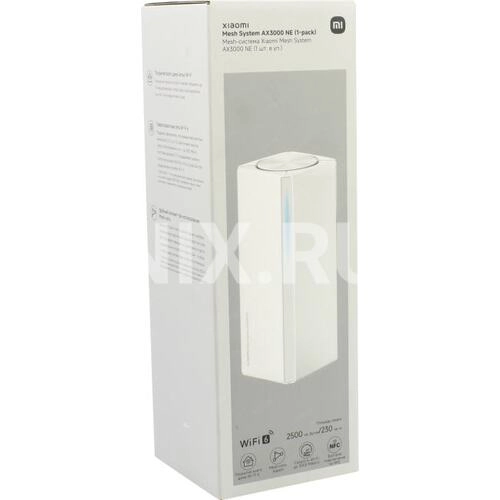 Mesh система Xiaomi Mesh System AX3000 NE, Wi-Fi 6 (802.11ax), 2976 Мбит/с, 1 Гбит/с (DVB4465GL)