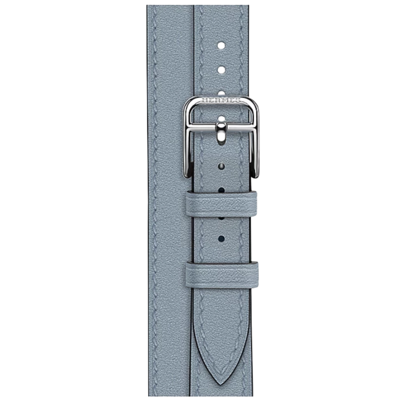 Смарт-часы Apple Watch Hermes Series 11 42 мм ремешок Double Tour Attelage Bleu Lin