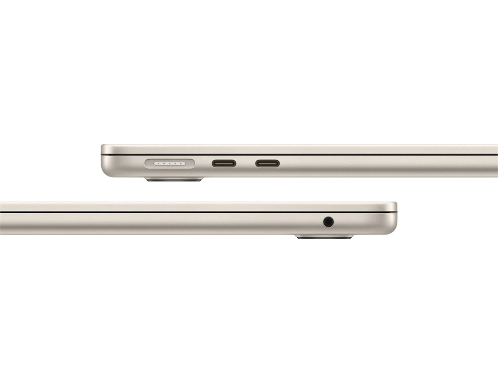 Ноутбук MacBook Air 15" M4 (2025) 10C CPU/10C GPU, 32 ГБ RAM, 2 ТБ SSD, (Starlight | Сияющая звезда) (Z1H1000K8)