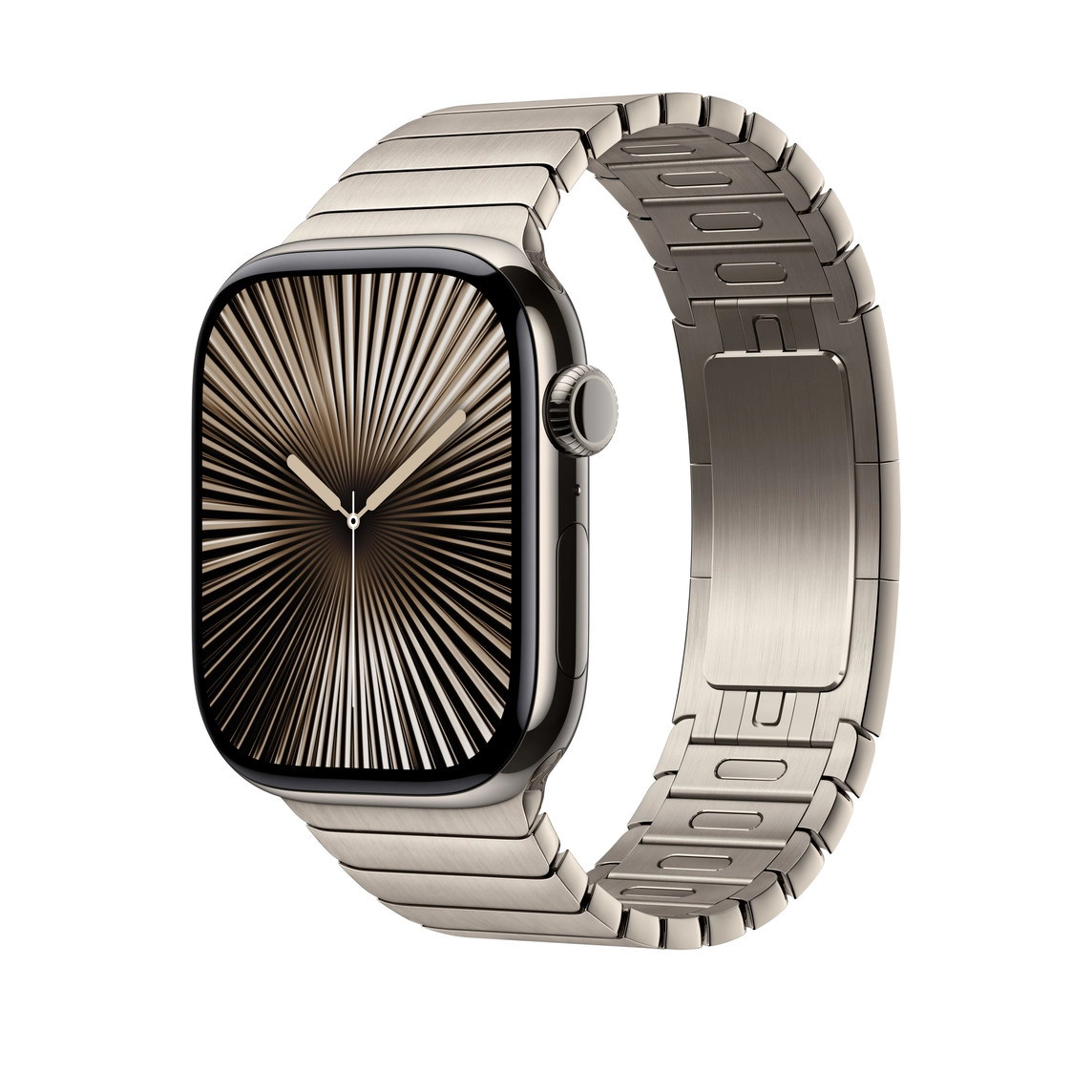 Стальной блочный браслет Apple Link Bracelet для Apple Watch 44, 45, 46 мм и Ultra 49 мм