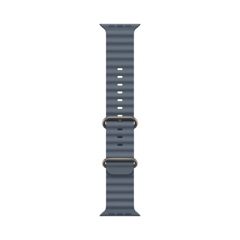 Смарт-часы Apple Watch Ultra 3 - 49 mm Natural Titanium case | ремешок Ocean Band | Anchor Blue