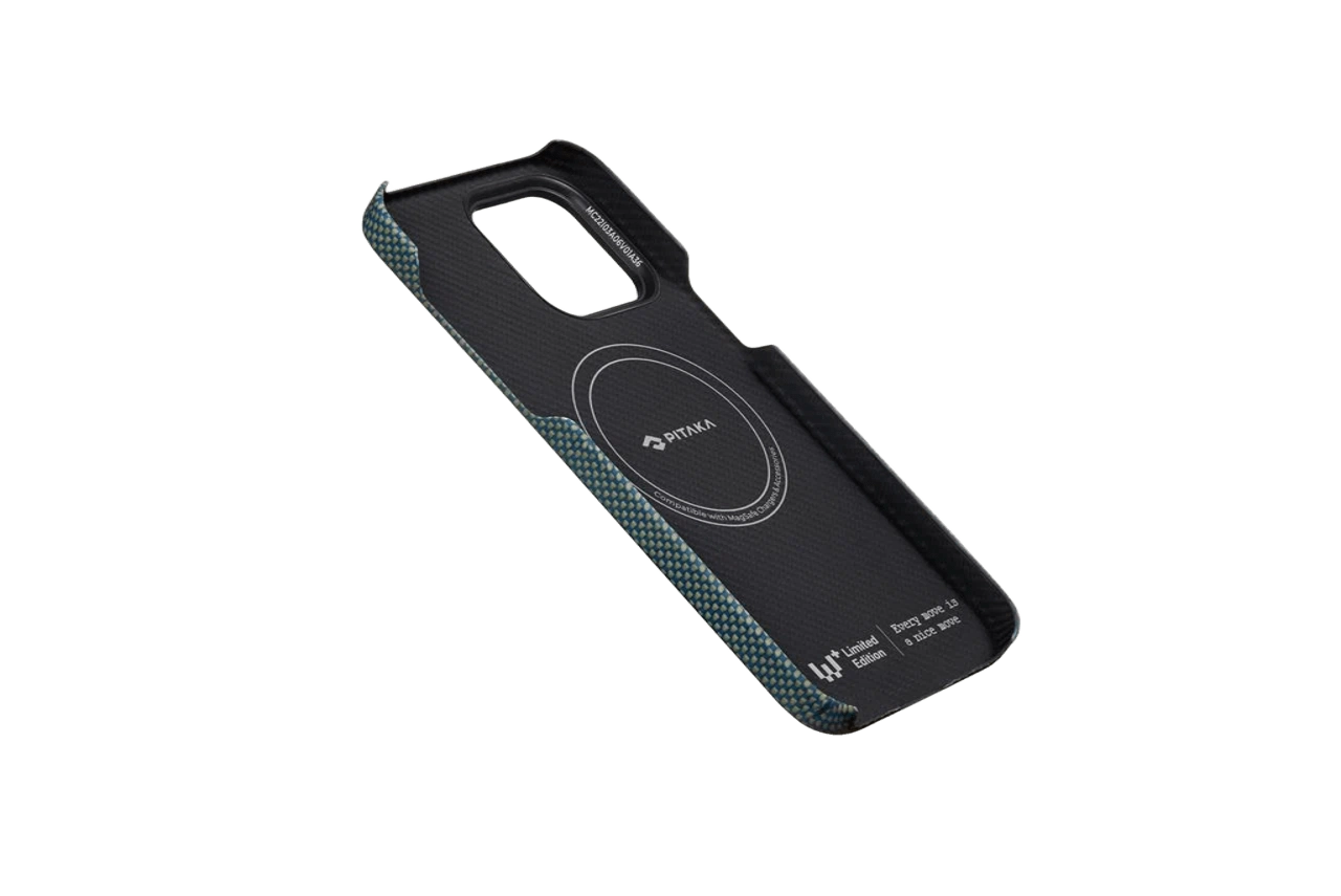 Чехол PITAKA Pixel Game для iPhone 14 Pro MAX, голубой (Pixel Game) 600D