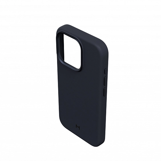 Чехол для iPhone 15 Pro Eco Leather Case Blue