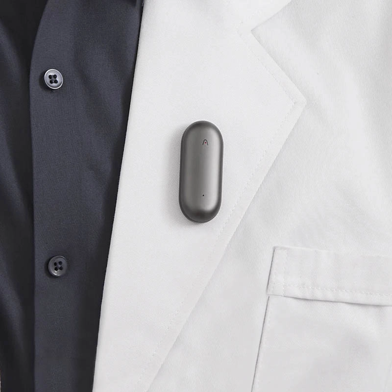 Диктофон Plaud Note Pin с ChatGPT, 64 ГБ, Черный