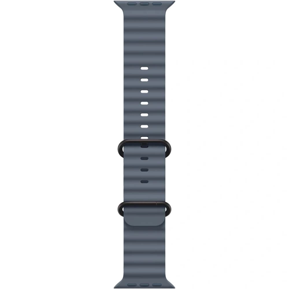 Смарт-часы Apple Watch Ultra 3 - 49 mm Black Titanium case | ремешок Ocean Band | Anchor Blue