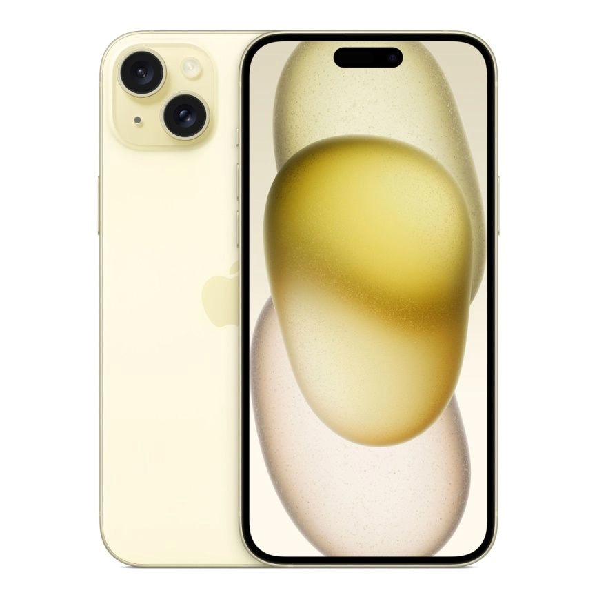 Смартфон Apple iPhone 15 eSim 256 ГБ (Желтый | Yellow)