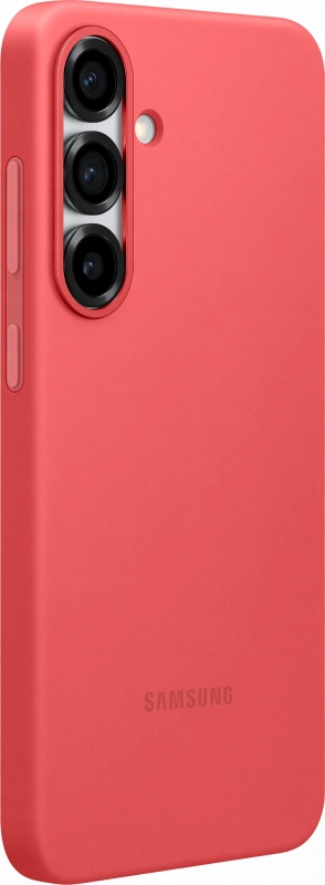 Чехол Samsung S25 Plus Silicone Case Красный
