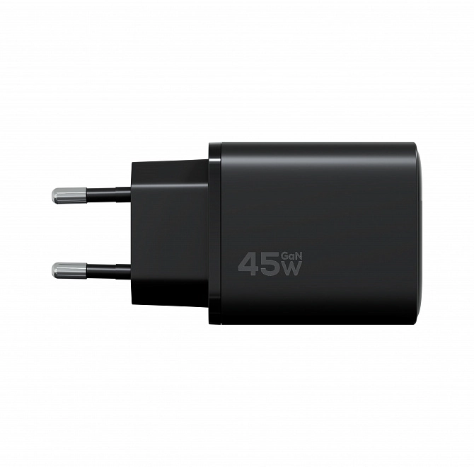 Cетевое зарядное устройство Magssory Digit 45W GaN, черный