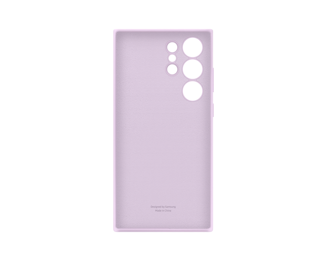 Чехол Samsung Silicone Case для Samsung Galaxy S23 Ultra, лиловый