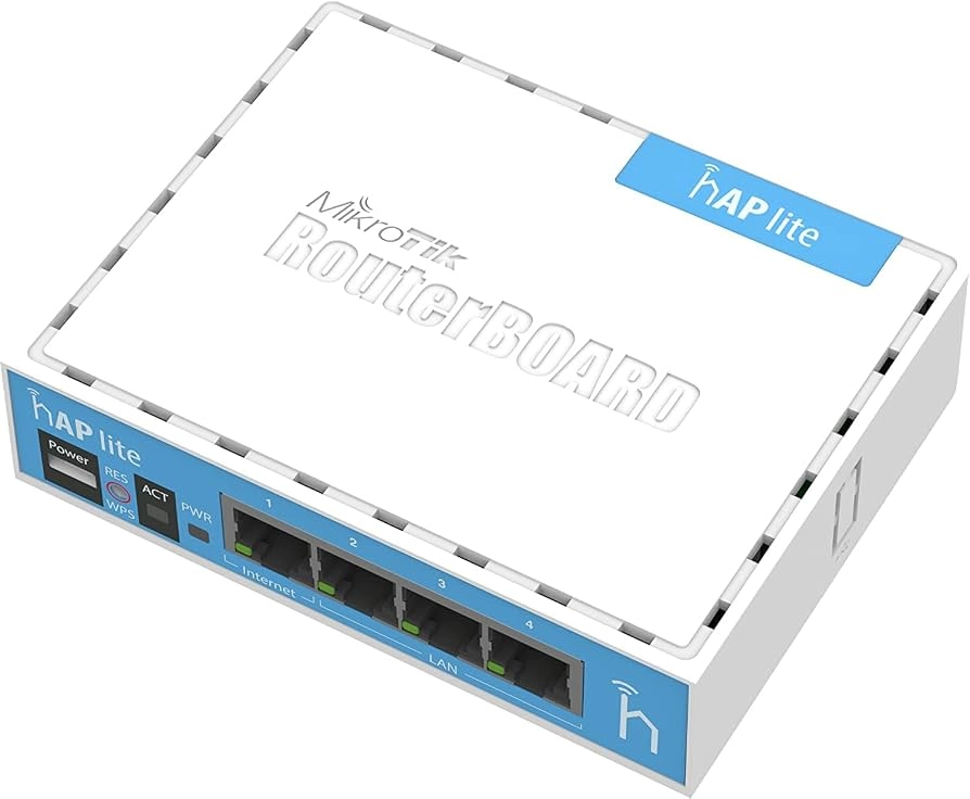 Беспроводной маршрутизатор MikroTik hAP lite (RB941-2nD)