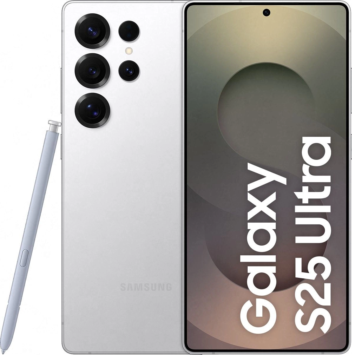 Смартфон Samsung Galaxy S25 Ultra 12/256 ГБ, серебристый (Whitesilver Titanium) SM-S938B