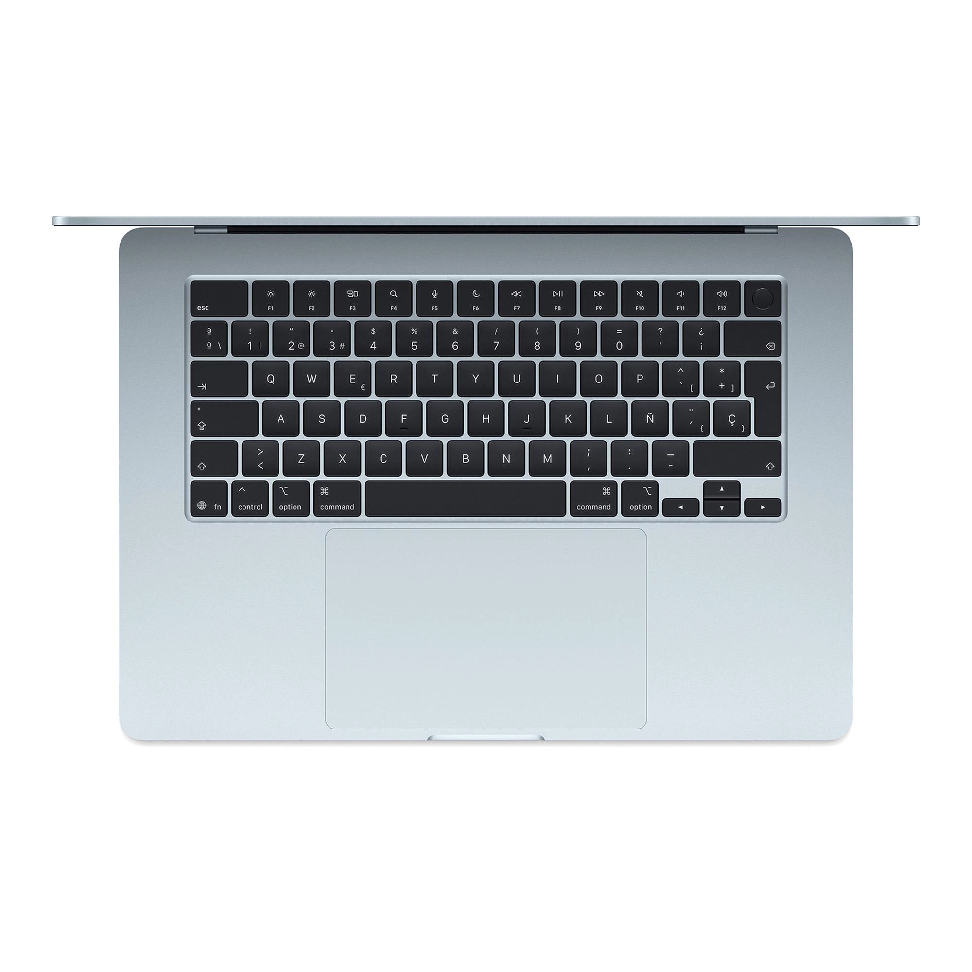 Ноутбук MacBook Air 15" M5 (2026) 10C CPU/10C GPU, 32 ГБ, 512 ГБ SSD (Z1LZ00009), Синий / Sky Blue