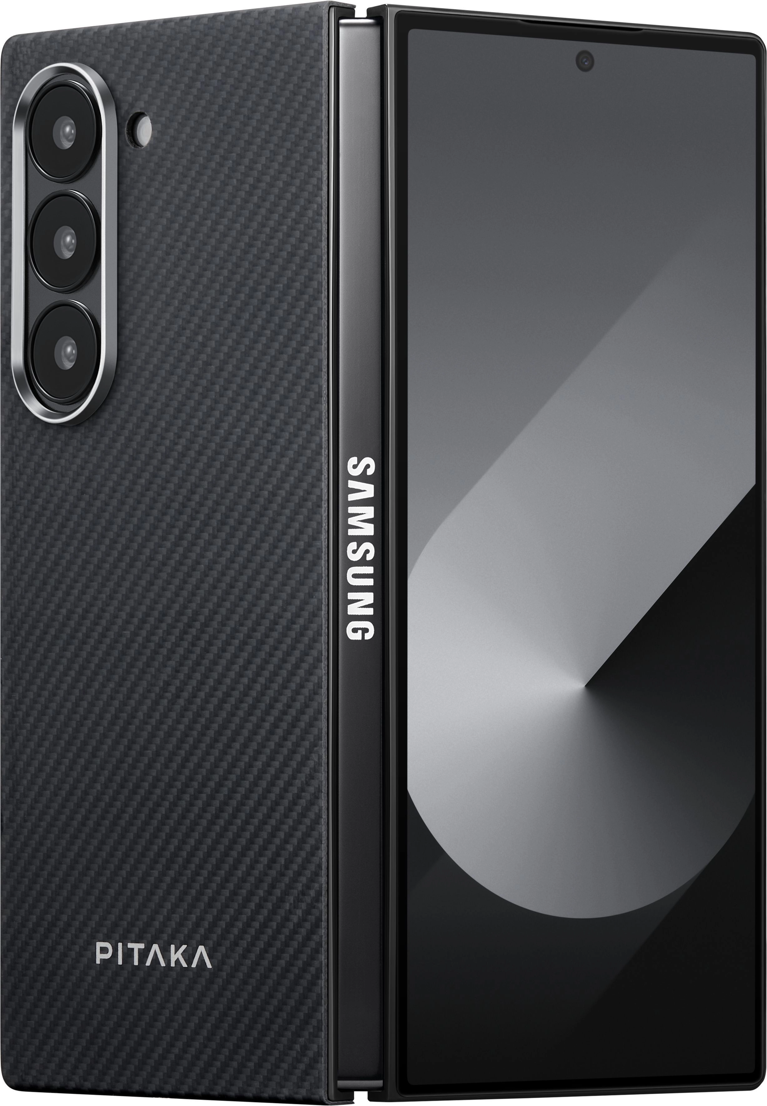 Чехол Pitaka Fusion Weaving MagEZ Case 5 для Samsung Z Fold6 черный