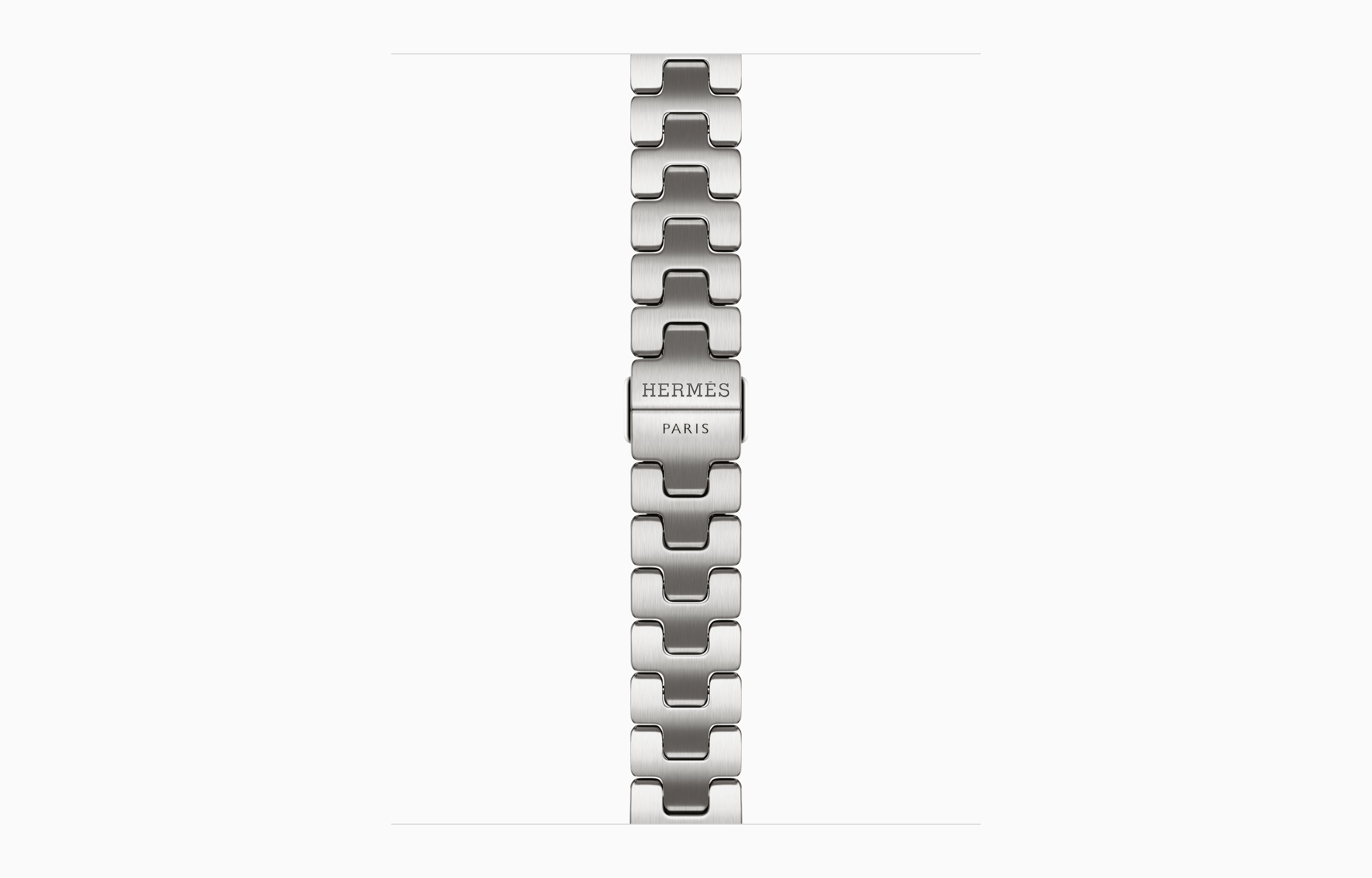 Смарт-часы Apple Watch Hermes Series 12, 42 мм, GPS + Cellular, Titanium Silver, Grand H Fin Satine, M