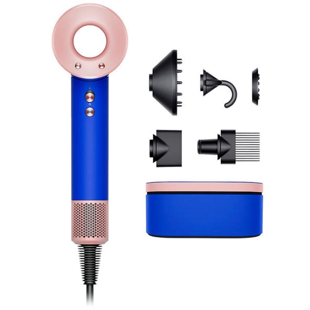 Фен Dyson Supersonic HD15, синий (Blue/Blush)