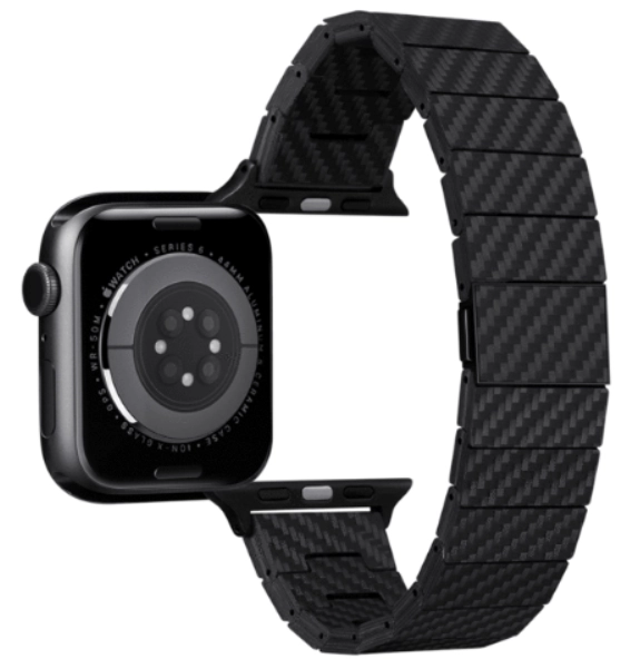 Браслет карбоновый Pitaka для Apple Watch 42/44мм - Elite (Modern)