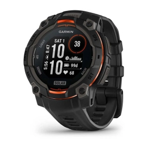 Смарт-часы Garmin Instinct 3 - 45 mm, Solar, Черный, черный ремешок