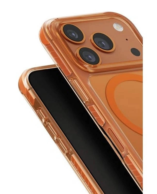 Чехол Uniq Combat для iPhone 17 Pro Max (MagSafe), Volt Orange