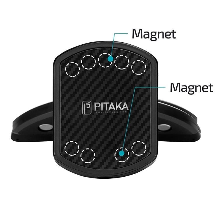 Держатель магнитный Pitaka MagMount в CD слот без Qi