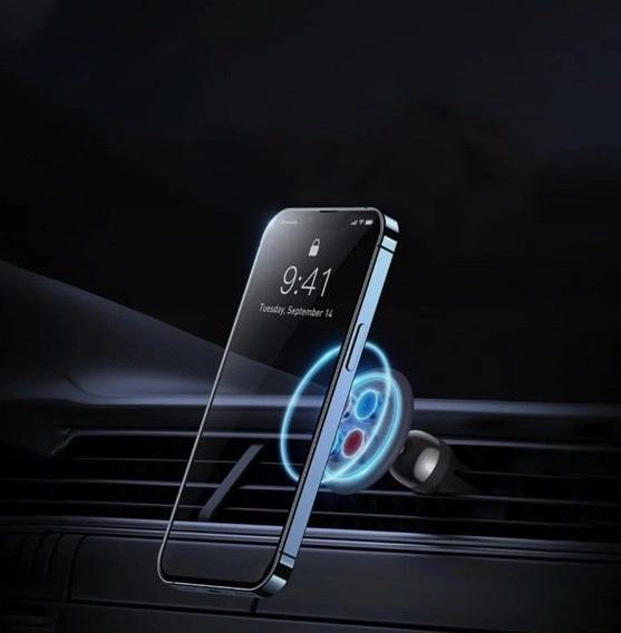 Автомобильный держатель для телефона Baseus Magnetic C01 магнитный черный (SUCC000101)