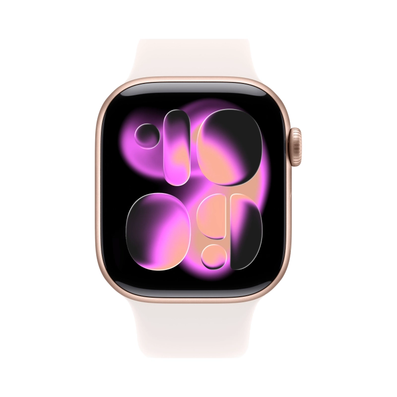Смарт-часы Apple Watch S11 - 46 mm Aluminum Rose Gold case | Light Blush Sport band, S/M