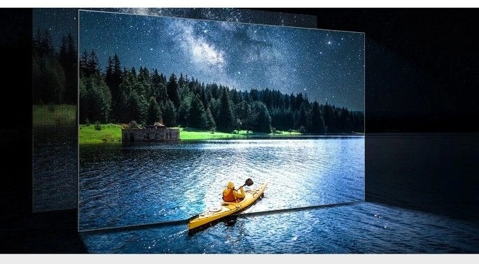 Телевизор Samsung QE85QN80FAUXRU 85" черный титан