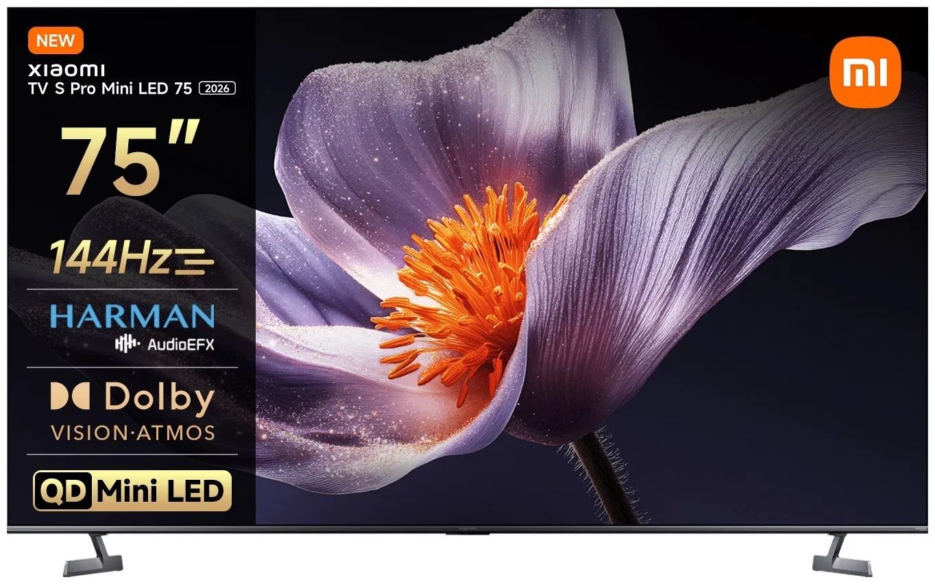 Телевизор Xiaomi TV S Pro Mini LED 75 черный