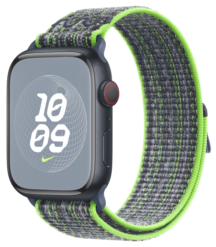 Ремешок для Apple Watch 45 мм, Sport Loop, цвет Blue Flame, (MTL43)