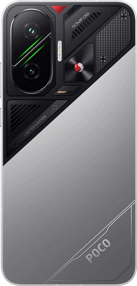 Смартфон Xiaomi Poco F7 | 12/256 ГБ (Серебристый | Silver)