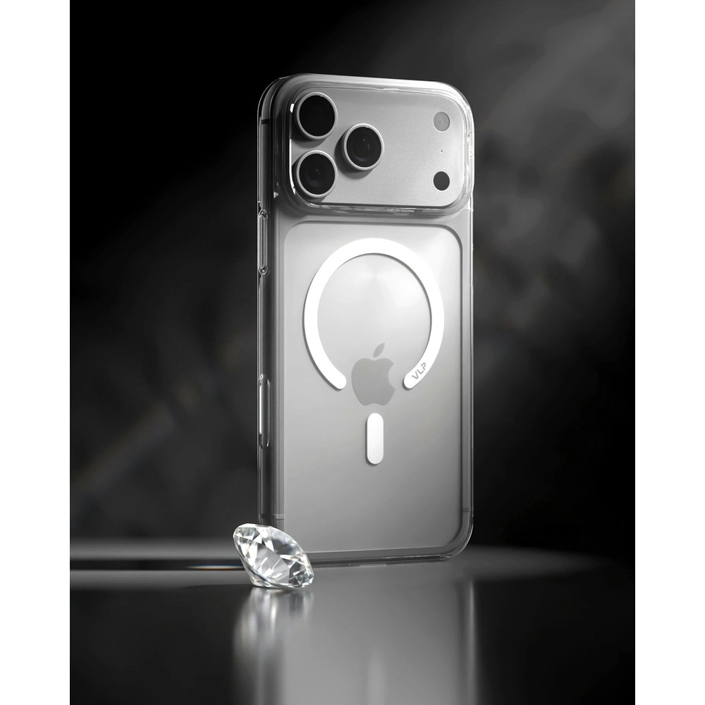 Чехол VLP Diamond Case для iPhone 18 Pro, прозрачный
