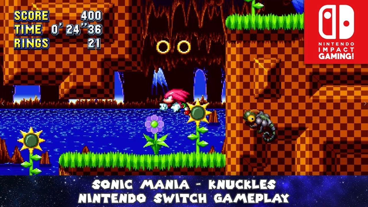 Игра Sonic Mania, английский язык (NS)