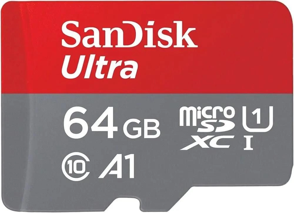 Карта памяти SanDisk Ultra microSDXC 64 ГБ