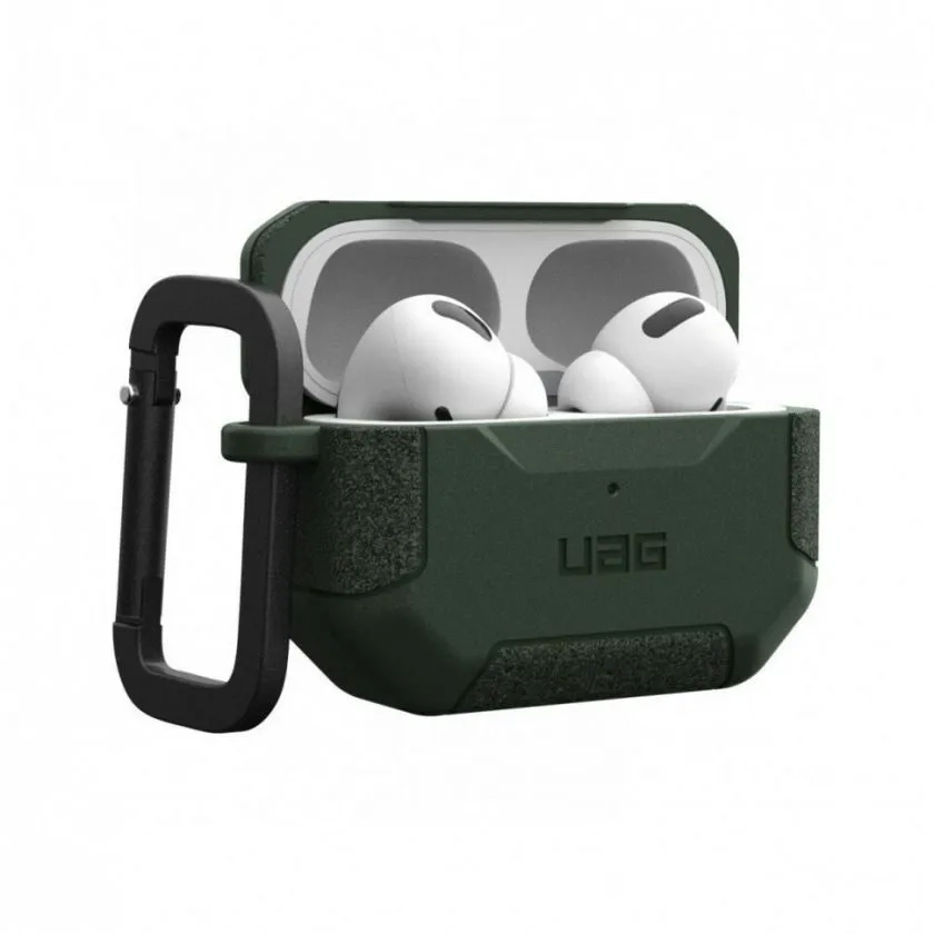 Чехол + карабин UAG Scout Case для Apple AirPods Pro 2 Оливковый