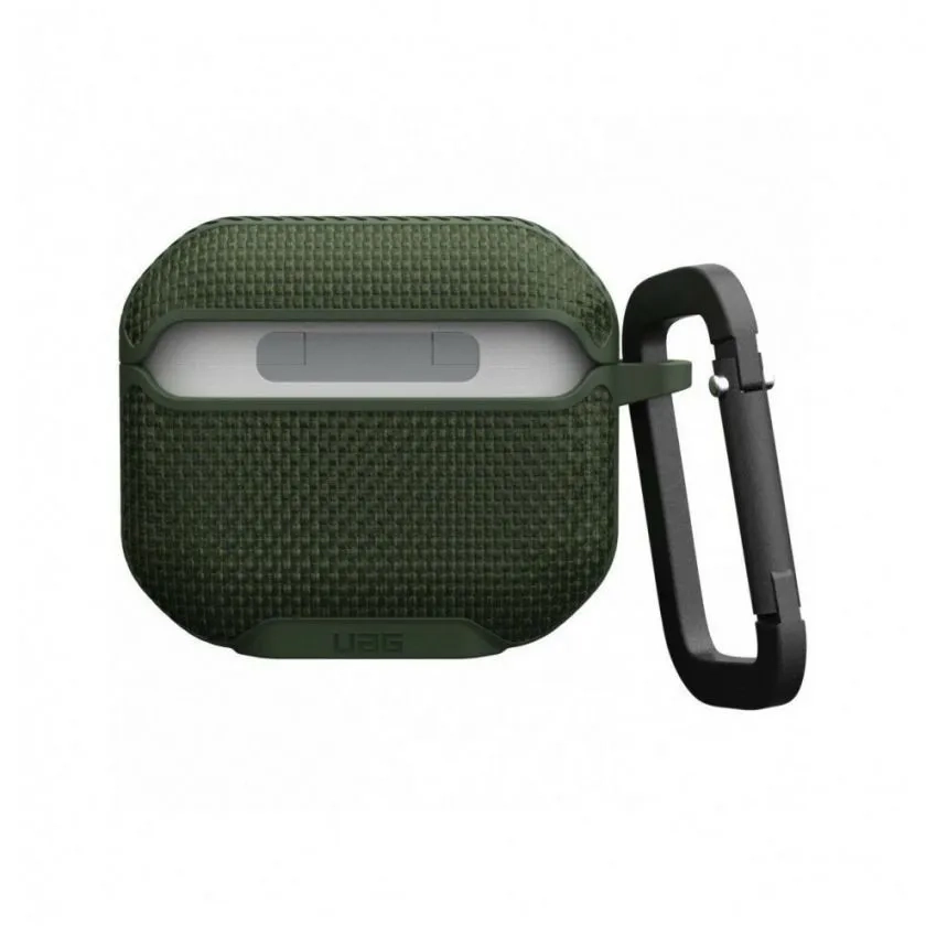 Чехол + карабин UAG Metropolis Case Green для Apple AirPods 3 зеленый