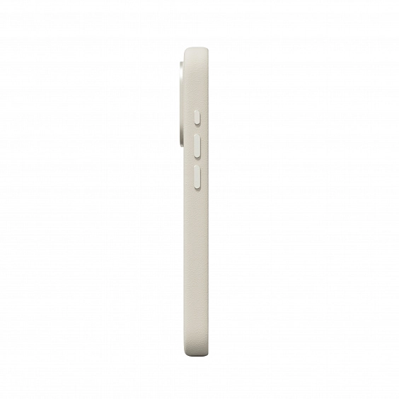 Чехол для iPhone 16 Pro Eco Leather Case Ivory