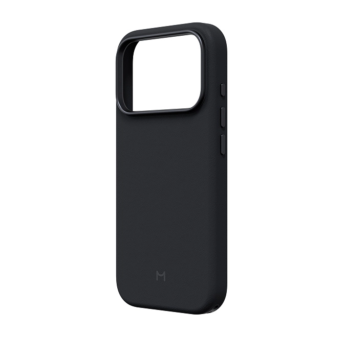 Чехол Magssory для iPhone 18 Pro экокожа, черный