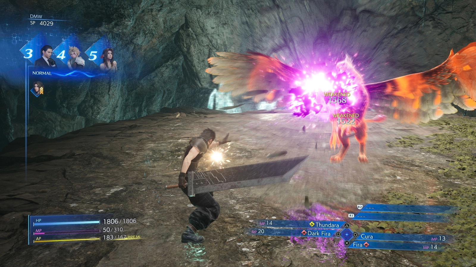 Игра Crisis Core: Final Fantasy VII Reunion, английский язык (PS5)