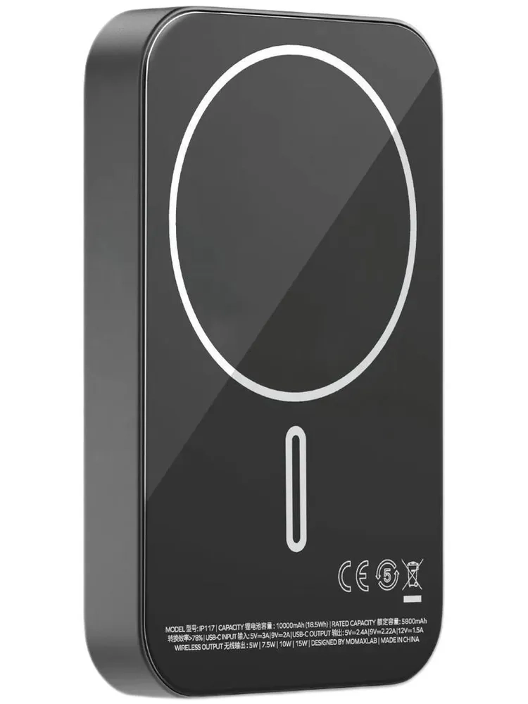 Внешний аккумулятор Momax Q.Mag X1 10000mAh Черный