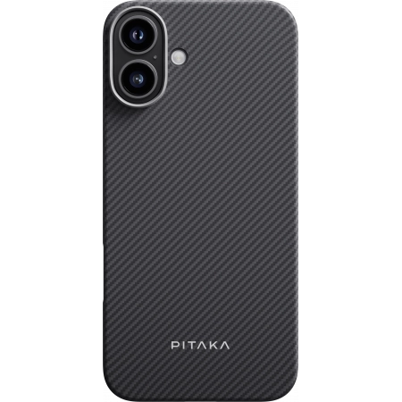 Чехол Pitaka Ultra-Slim Case для iPhone 16, черный