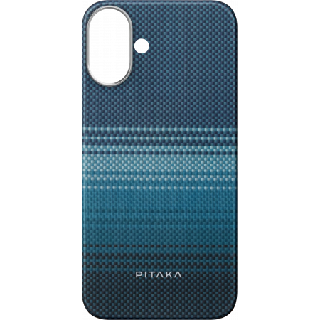 Чехол Pitaka Tactile Woven case для iPhone 16 Plus - Moonrise