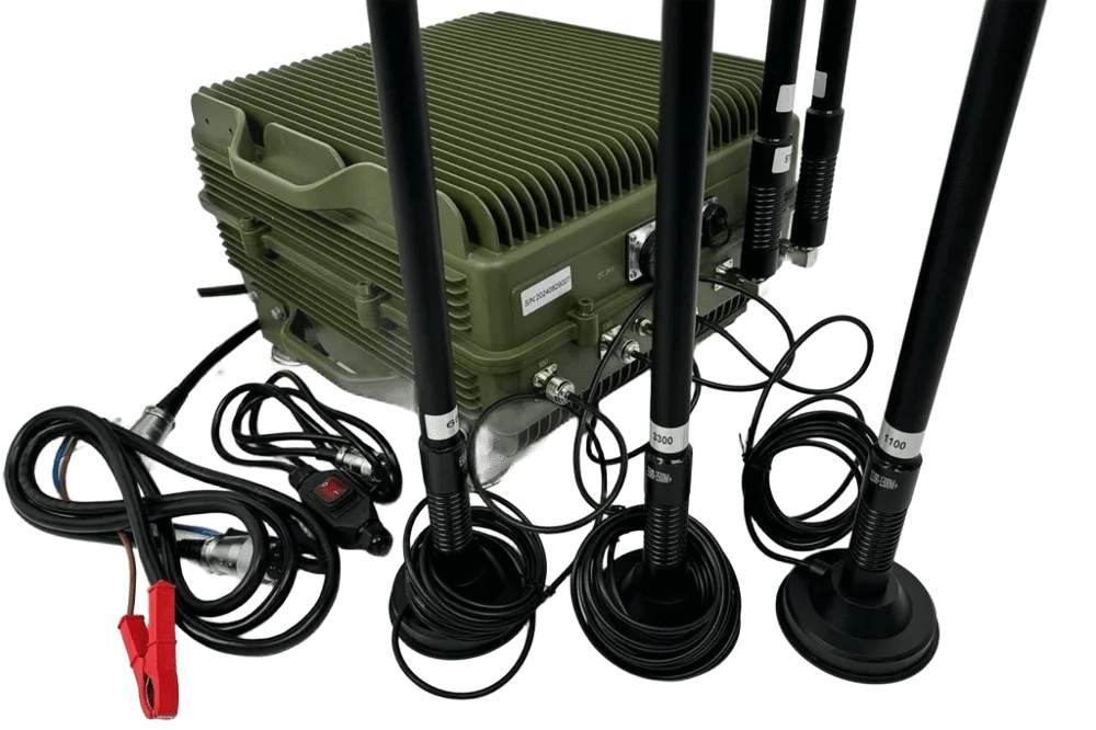 Герань - 10 блокиратор дронов FPV, 500 Вт