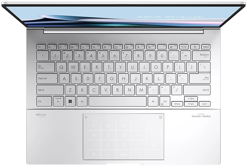 Ноутбук ASUS Zenbook 14 UX3405CA-ST1109 14", Intel Core Ultra 9, 32/1024 GB, Intel Arc Graphics (90NB14W2-M01MR0) Серебристый