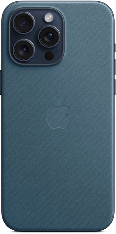 Чехол Apple MagSafe FineWoven для iPhone 15 Pro Max, Синий