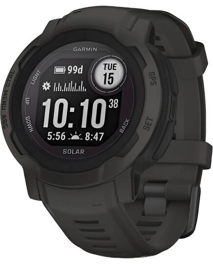 Смарт-часы Garmin Instinct 2 Solar Standard Edition - 45 mm, Черный