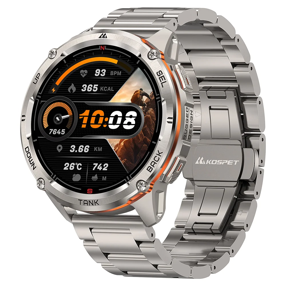 Смарт-часы Kospet Tank T3 Ultra 2 Silver