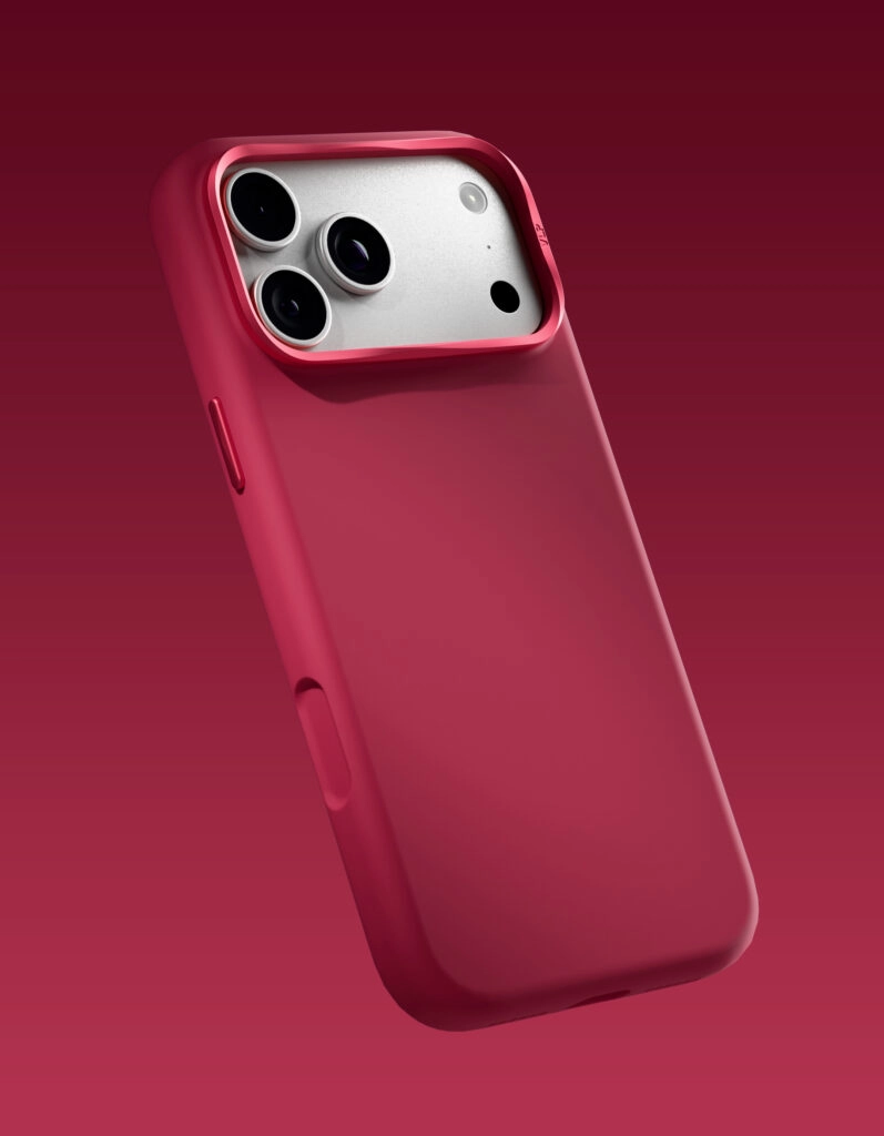 Чехол VLP Aster Pro Case для iPhone 18 Pro, красный