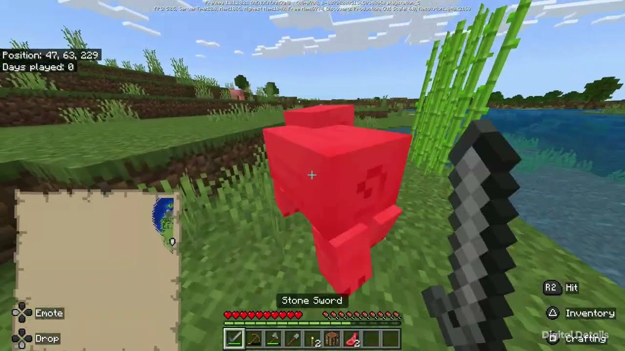 Игра Minecraft, русский язык (PS5)